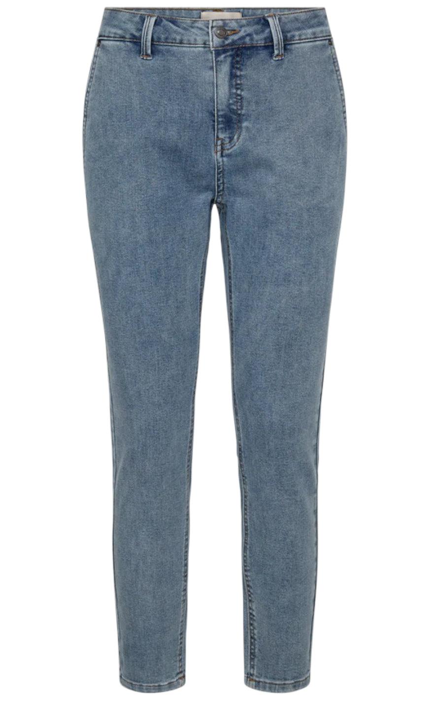 Freequent Bukser Jane Light Blue Denim