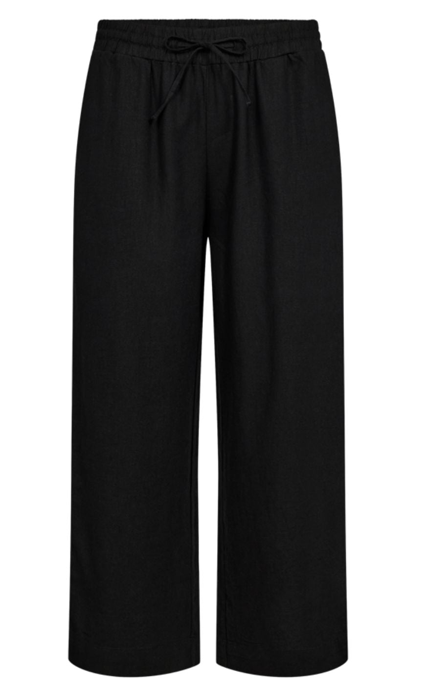 Freequent Bukser Lava Black