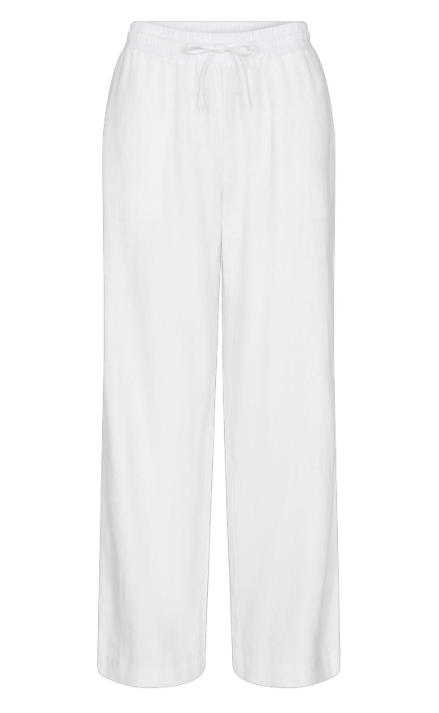 Freequent Bukser Lava Brilliant White