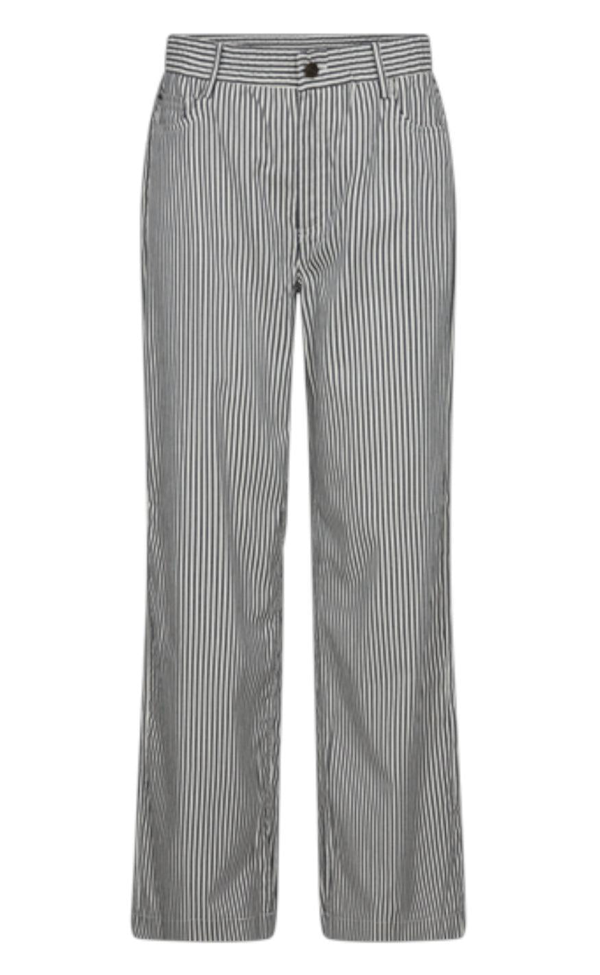 Freequent Bukser Mella Star Off-white Navy Blazer