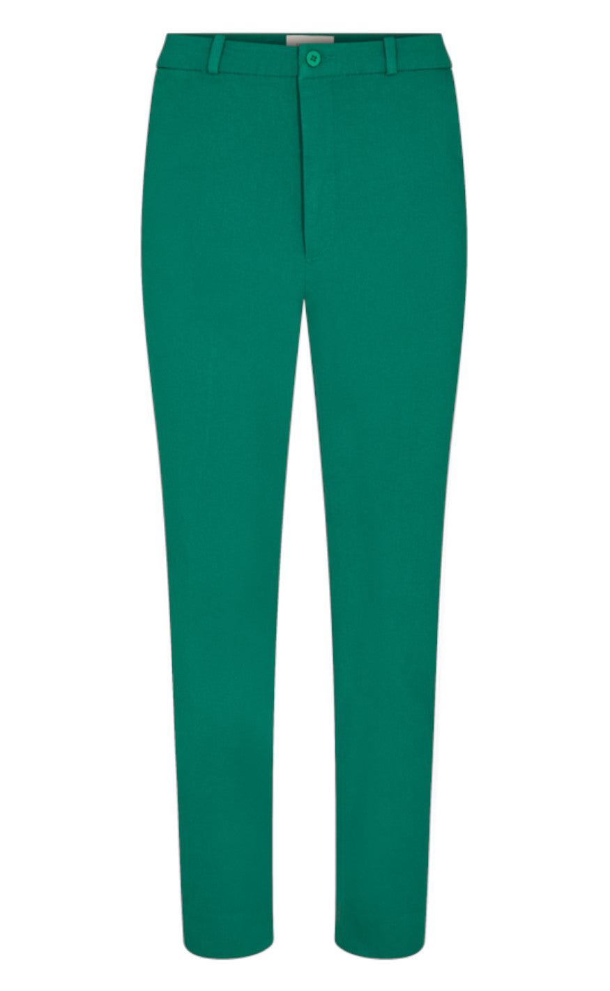 Freequent Bukser Solvej Ankle Pepper Green