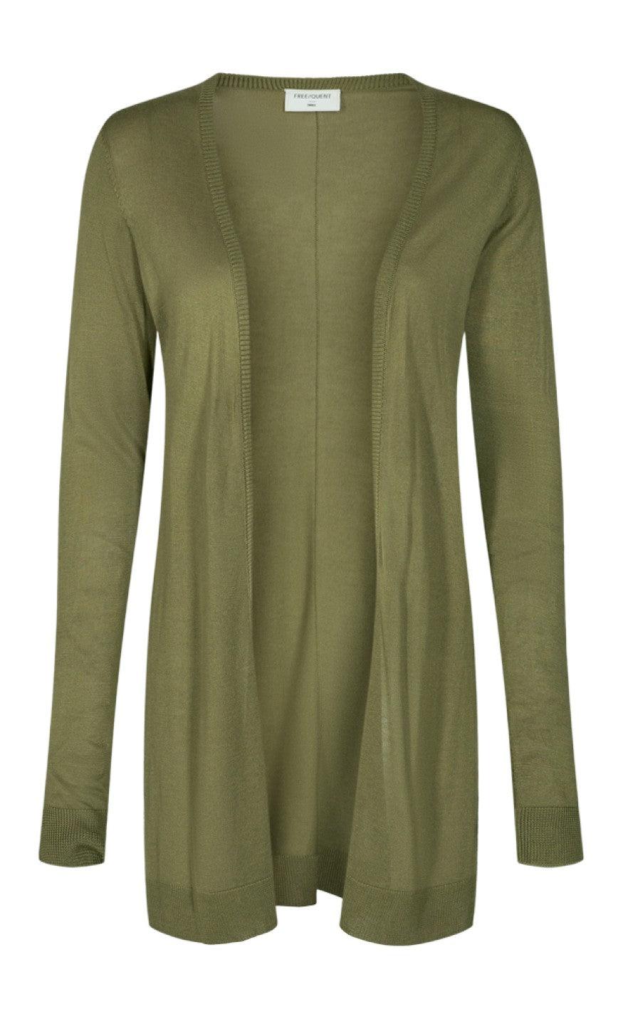 Freequent Cardigan Elina Burnt Olive