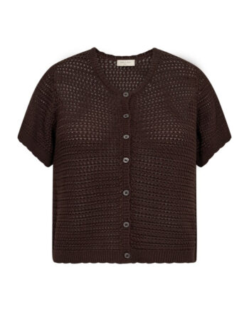 Freequent Cardigan Tota Coffee Bean