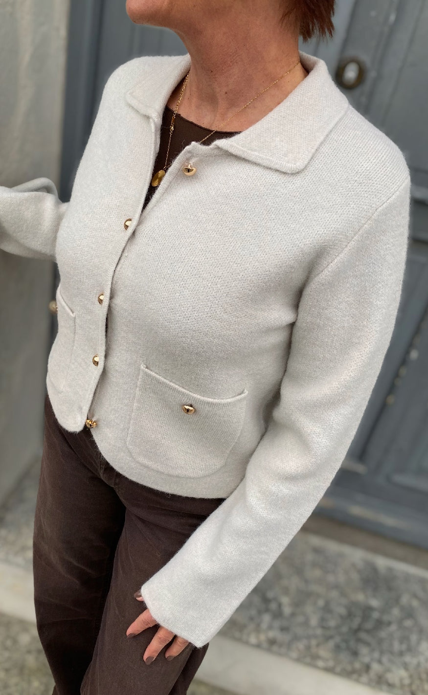 Freequent Cardigan Zana Moonbeam