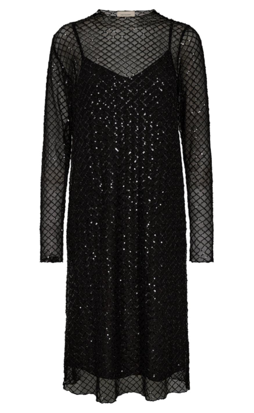 Freequent Kjole Herlig Black