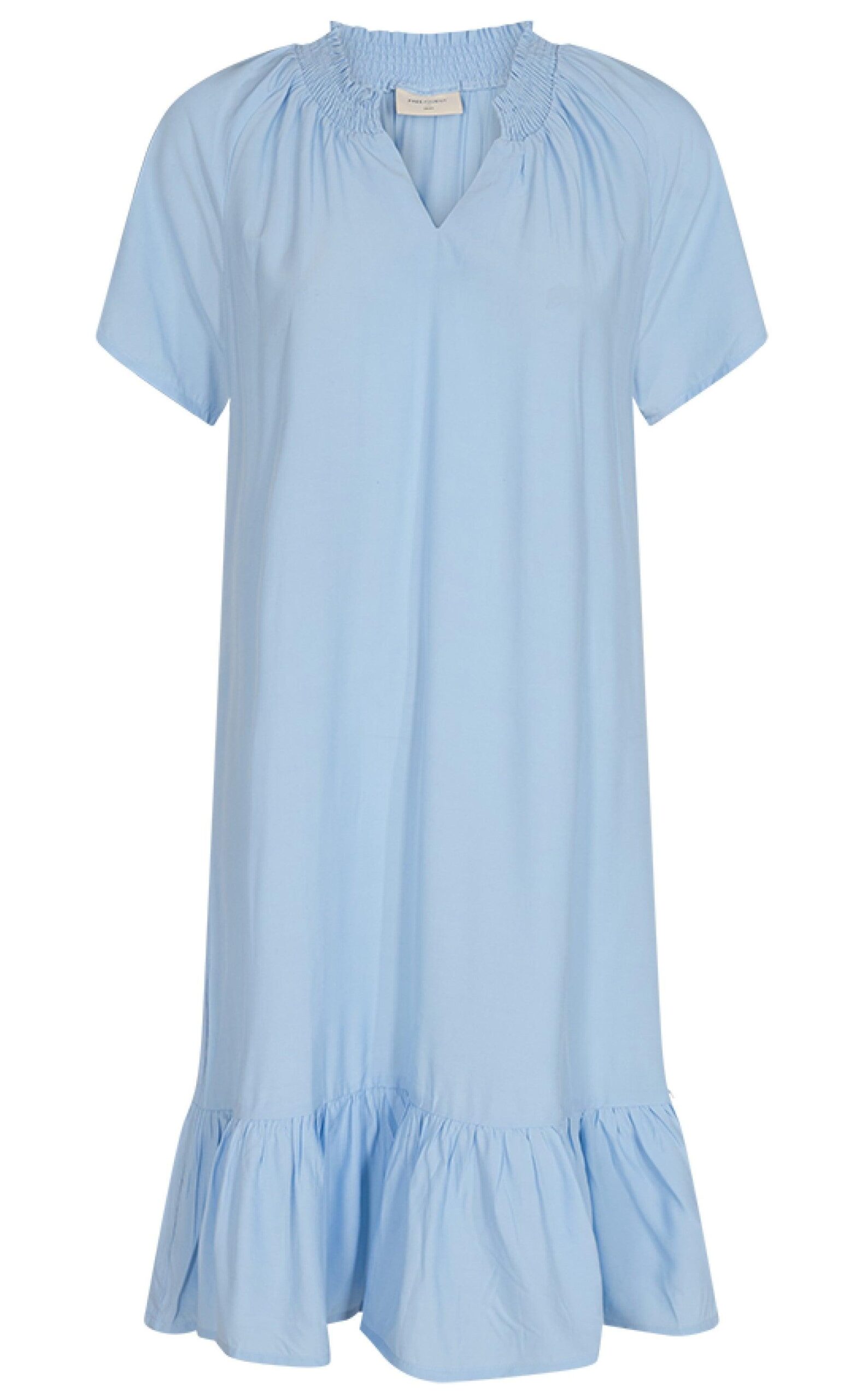 Freequent Kjole Meralda Chambray Blue