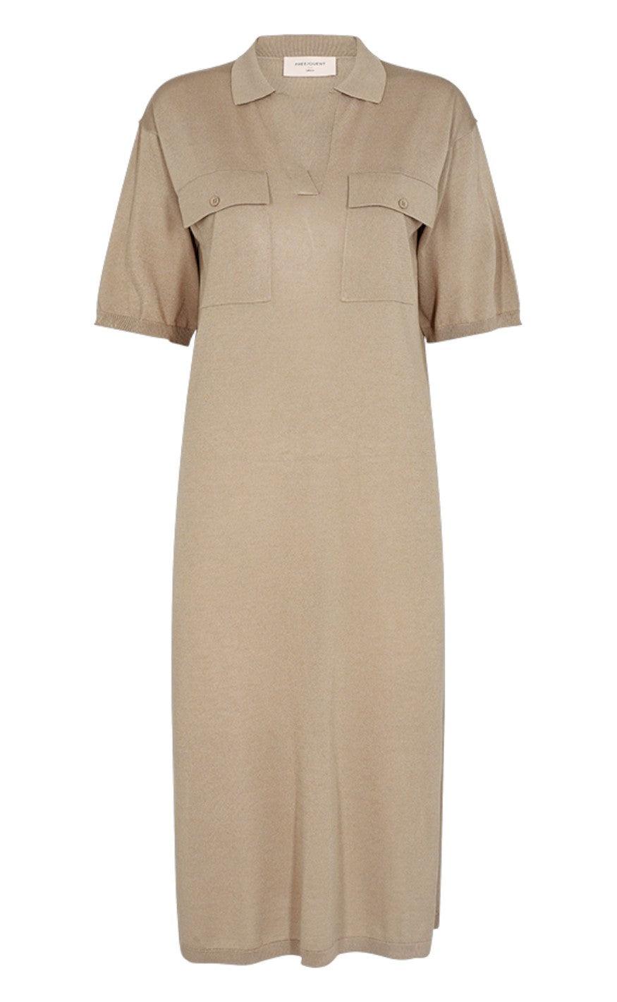 Freequent Kjole Priska Silver Mink