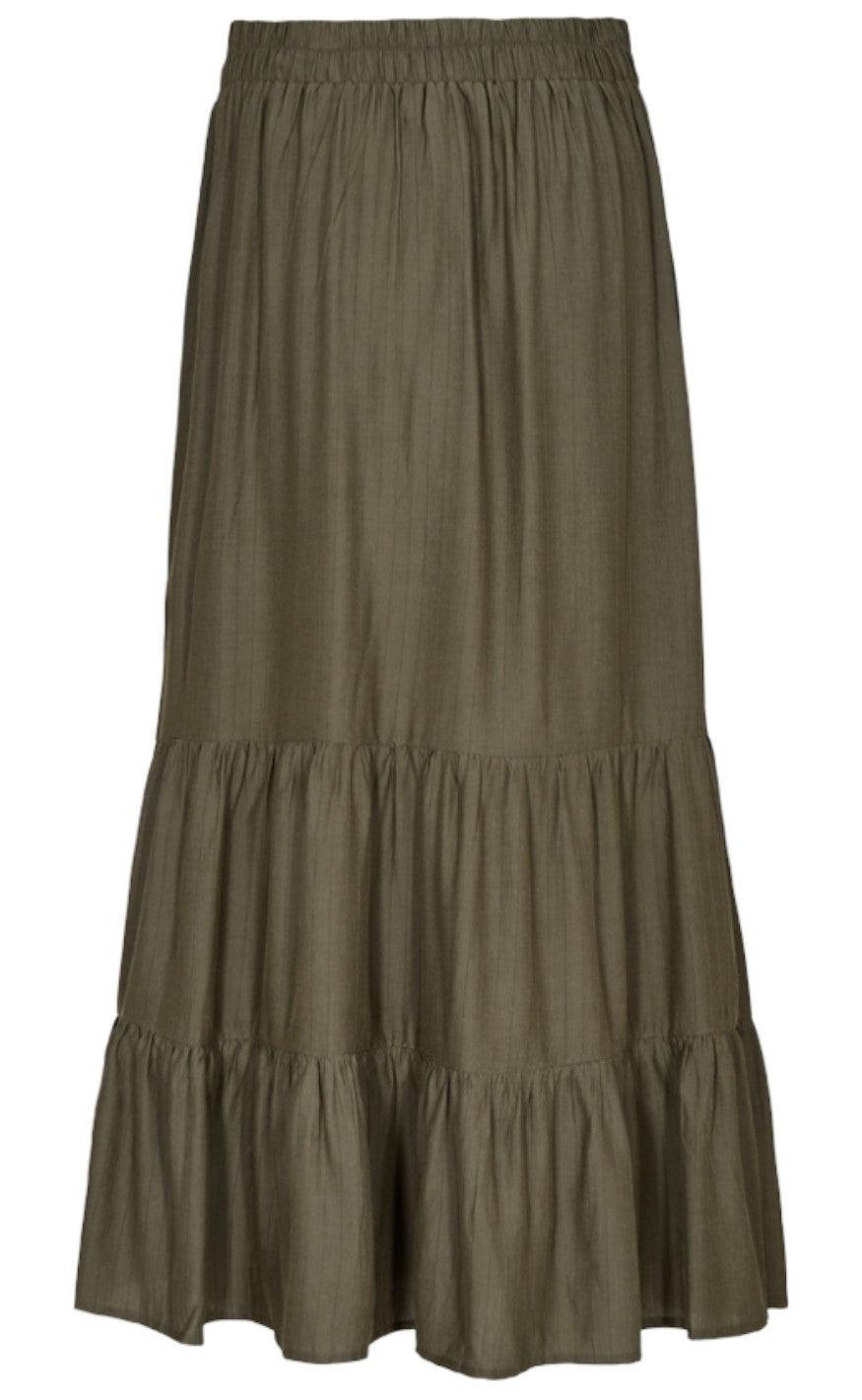 Freequent Nederdel Ralda Dusty Olive