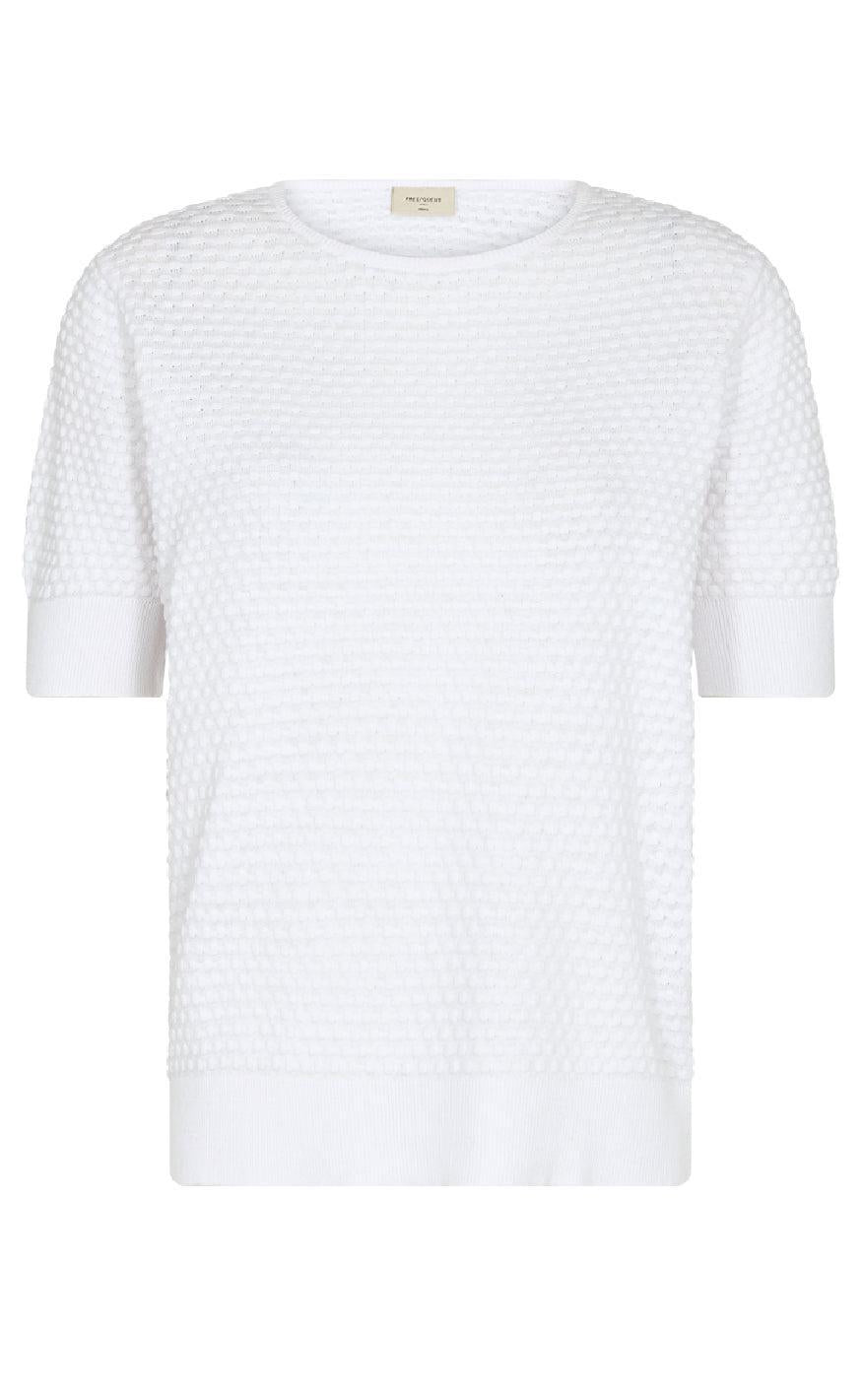 Freequent Pullover Dodo Pu Brilliant White