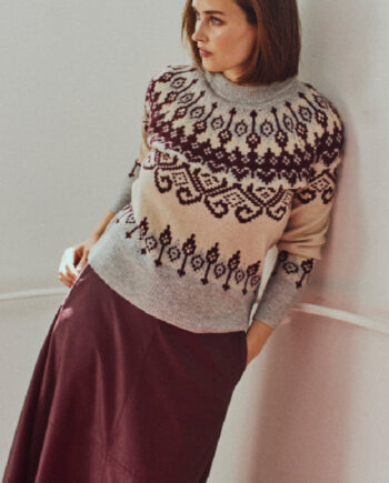 Freequent Pullover Merla Moonbeam Mel    Med Grey Mel