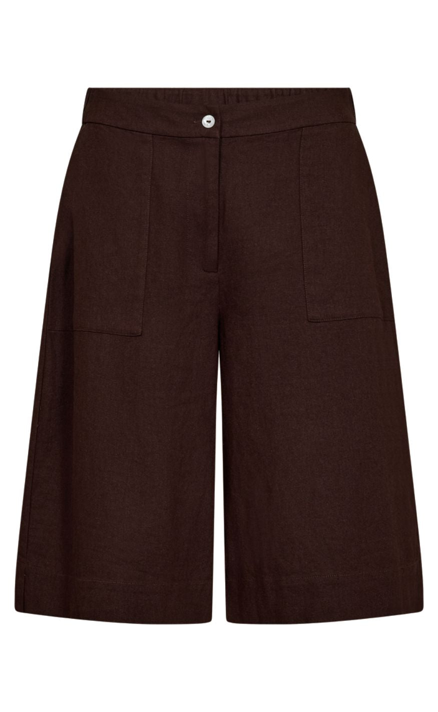 Freequent Shorts Lava Long Coffee Bean