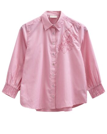 Freequent Skjorte Evalina Wild Orchid    Star Off-white