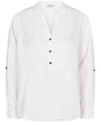 Freequent Skjorte Lava Brilliant White
