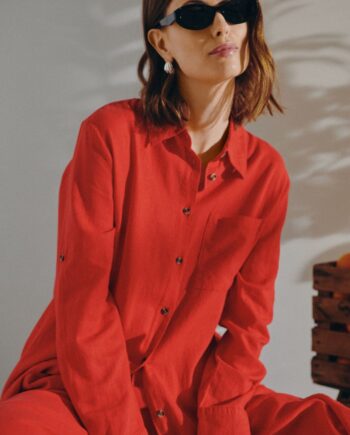 Freequent Skjorte Lava Simple True Red