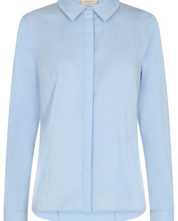 Freequent Skjorte Oriana Chambray Blue
