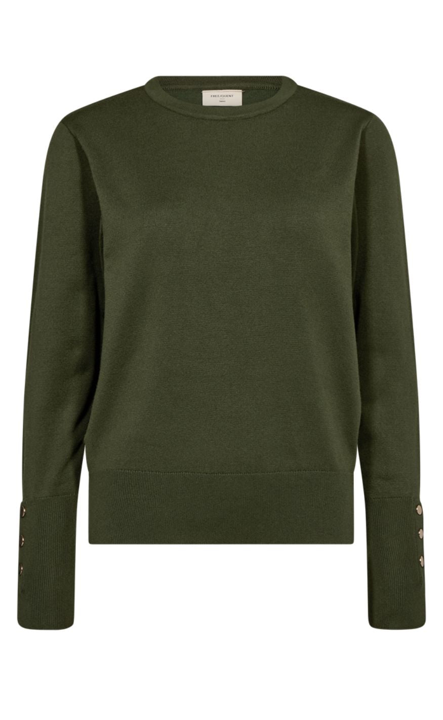 Freequent Strik Katie Kombu Green