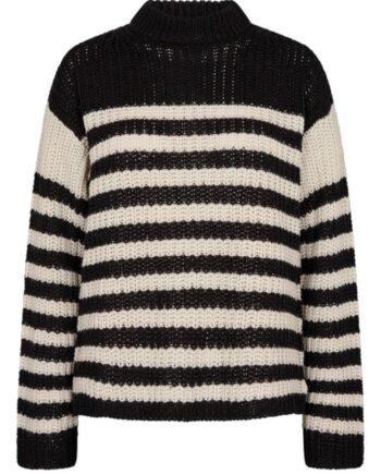 Freequent Sweater Cox Black With Moonbeam