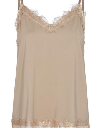 Freequent Top Bicco Strap Desert Taupe
