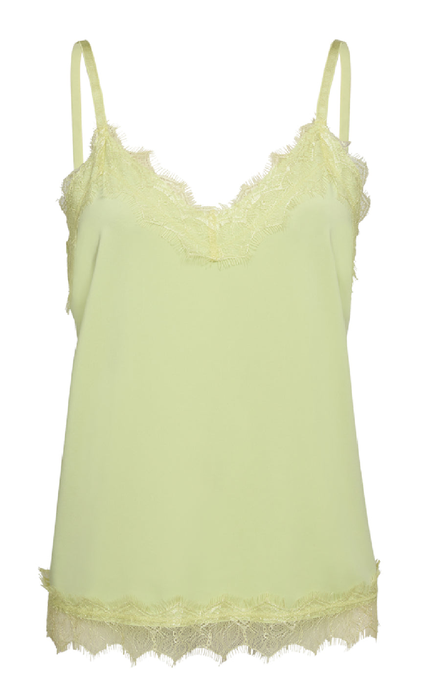 Freequent Top Bicco Strap Shadow Lime