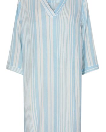 Freequent Tunika Dea Flounce Chambray  Blue Mix