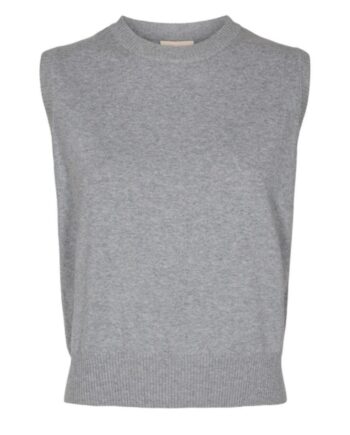Freequent Vest Amazy Grey Melange