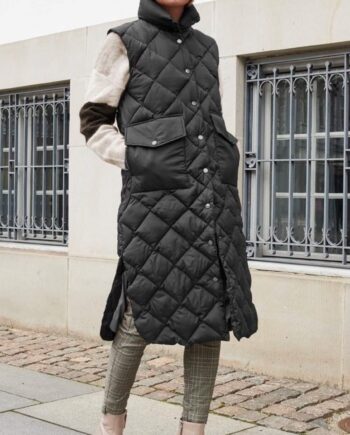 Freequent Vest Olga Long Black