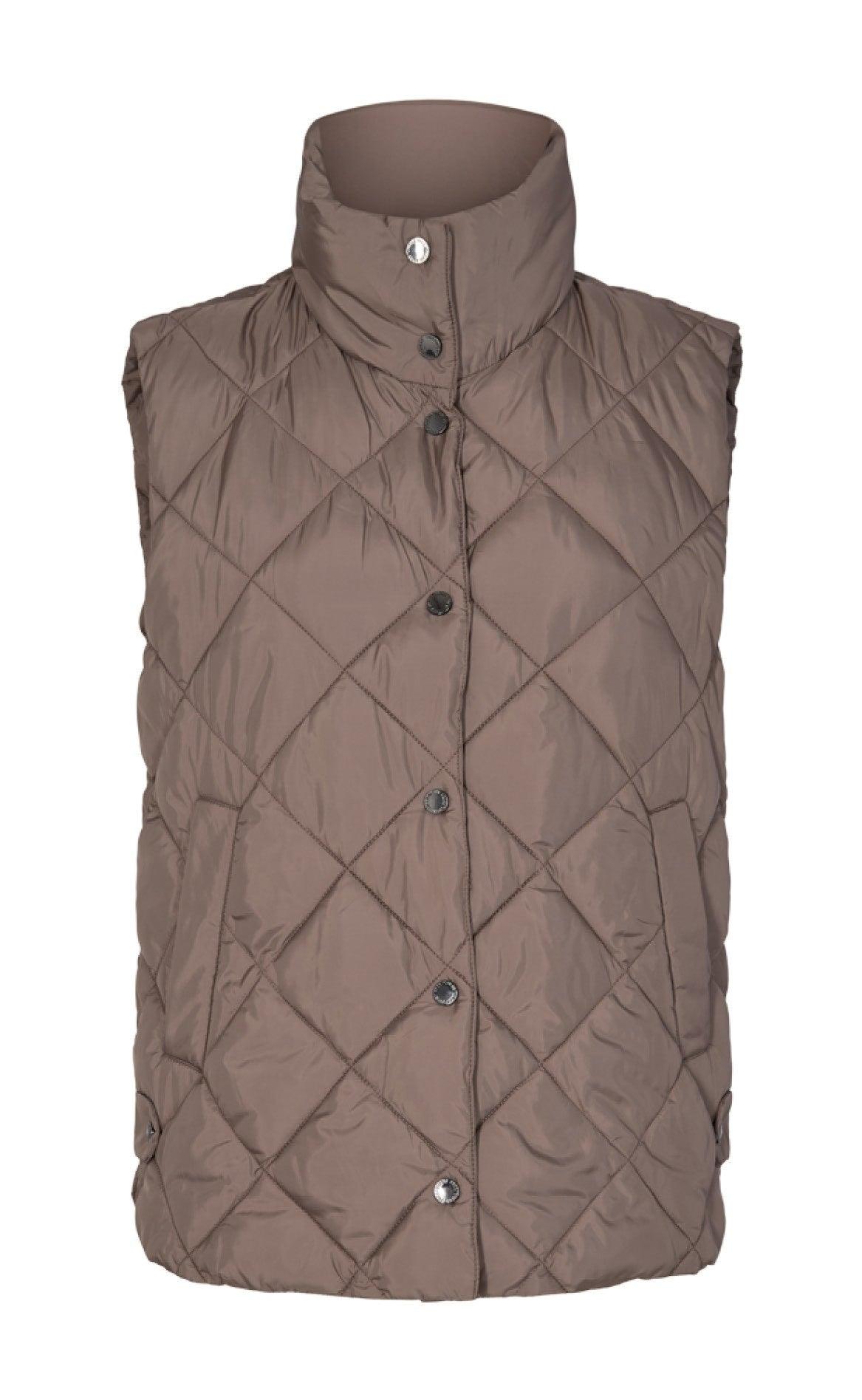 Freequent Vest Olga Waist Morel