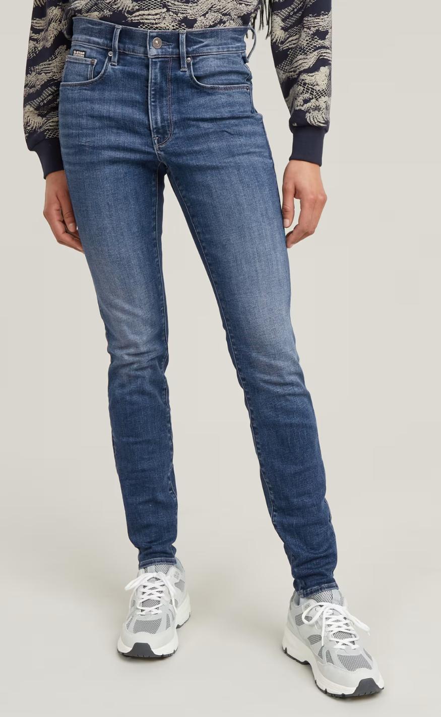 -star Bukser Skinny Wmm Medium Aged