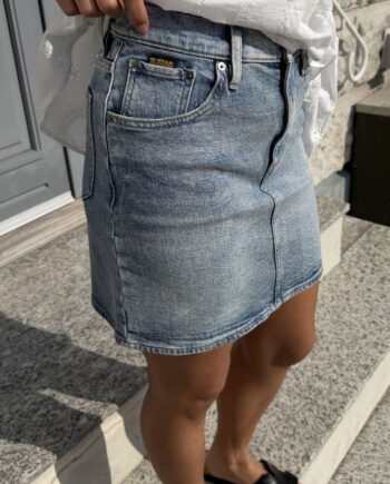 -star Nederdel Viktoria Short Wmn Faded Sea Point Blue