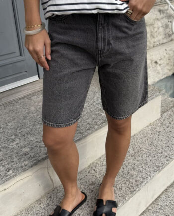 -star Shorts Viktoria Bermuda Wmn Faded Eolith Grey