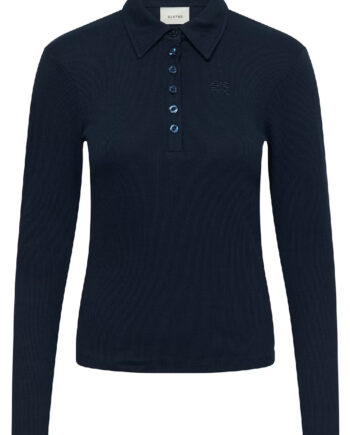 Gestuz Bluse Drew Ls Polo Sky Captain