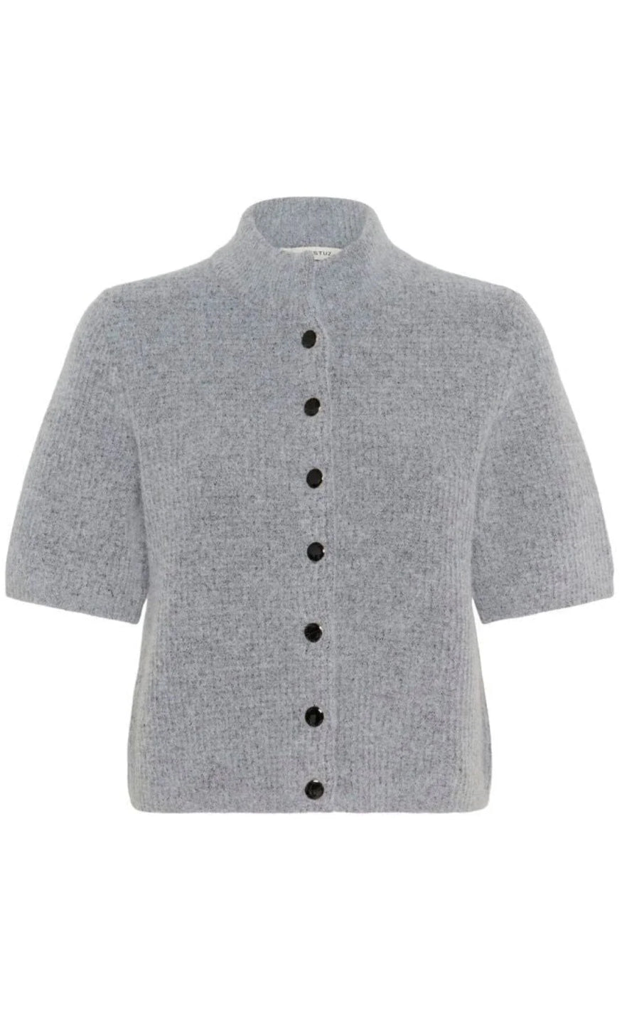 Gestuz Cardigan Alpha Pearl Blue Melange