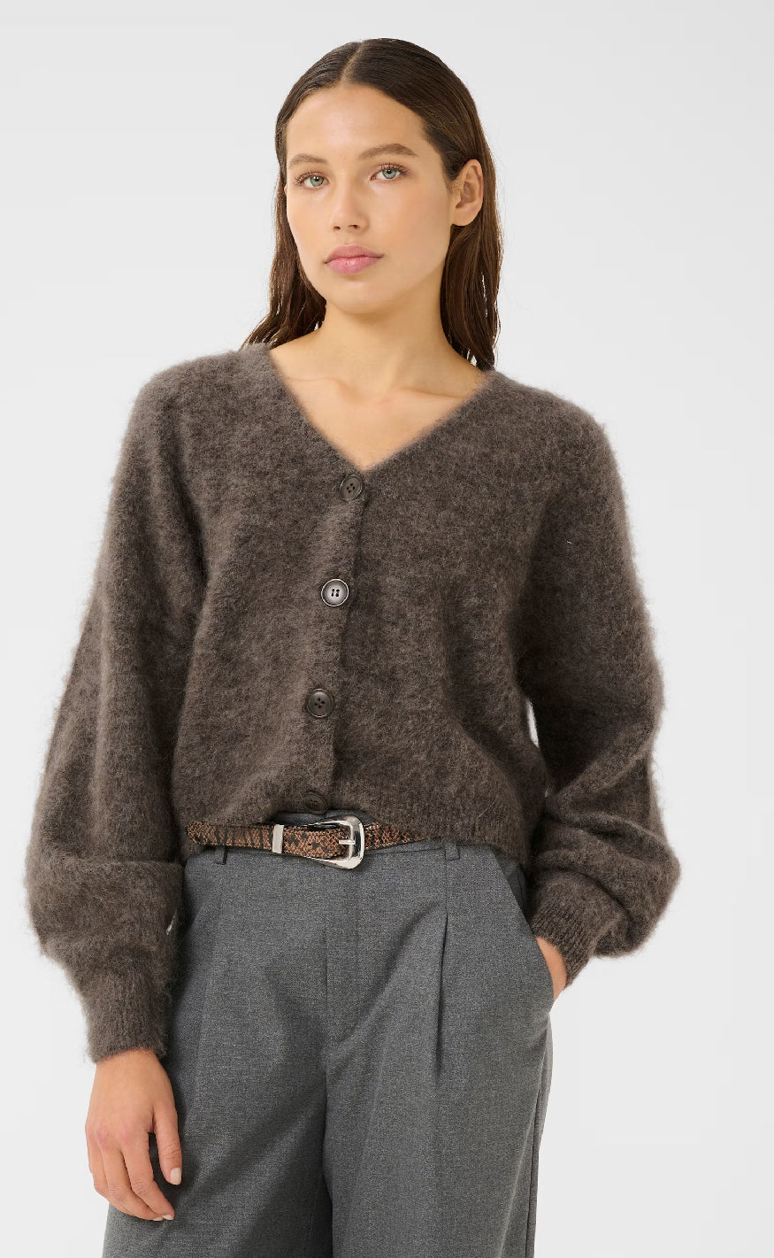 Gestuz Cardigan Debbie Chestnut Melange