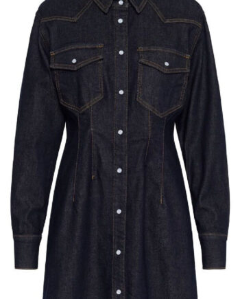 Gestuz Kjole Mae Dark Blue Rinse