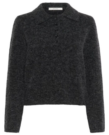 Gestuz Pullover Alpha Charcoal Melange