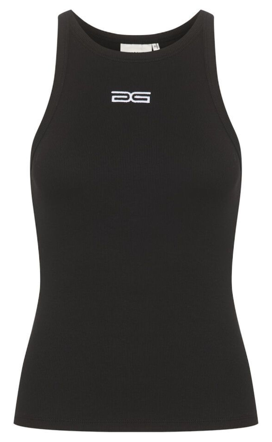 Gestuz Top Drew Logo Black