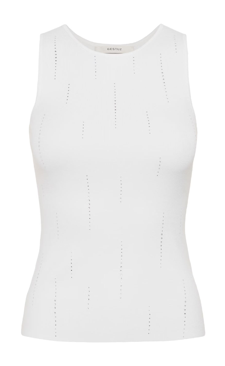 Gestuz Top Saya Bright White