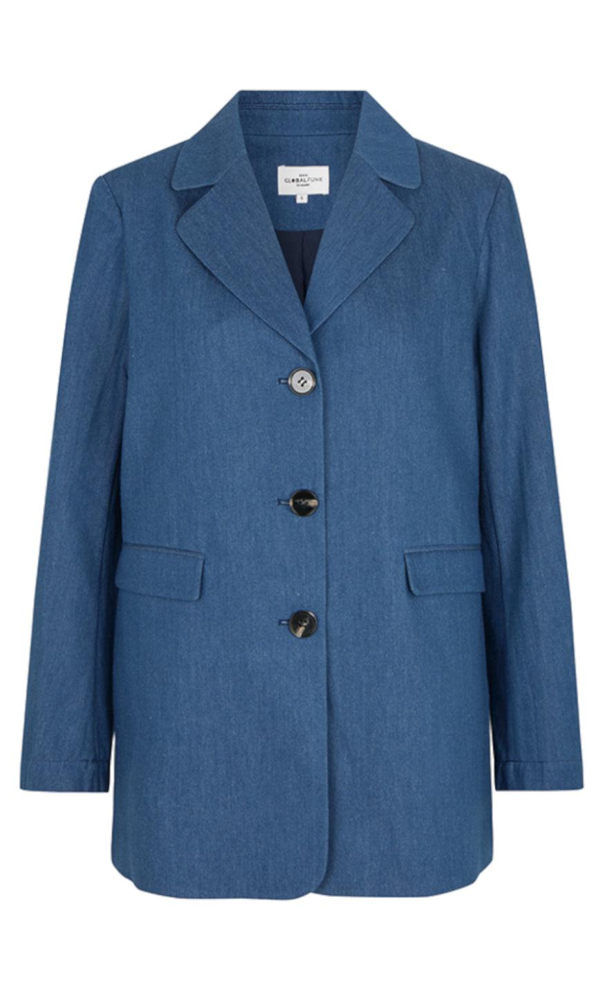 Global Funk Blazer Mulian-  Mid Indigo