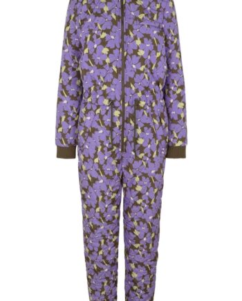 Global Funk Flyverdragt   Termodragt Isolde Purple Blossom Print