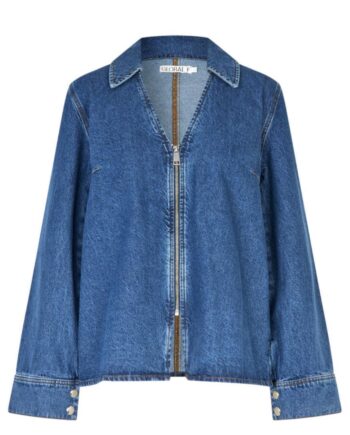Global Funk Skjorte Panema-   Vintage Blue Wash