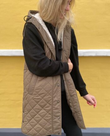 Global Funk Vest Jace   Teddo Greige