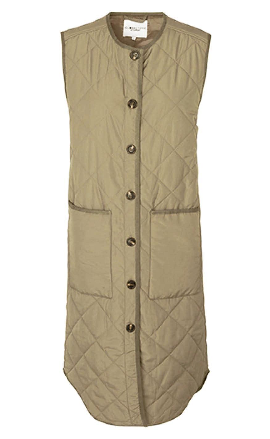 Global Funk Vest Kaison Dark Taupe