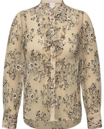 Gossia Bluse Angelica Creme Black