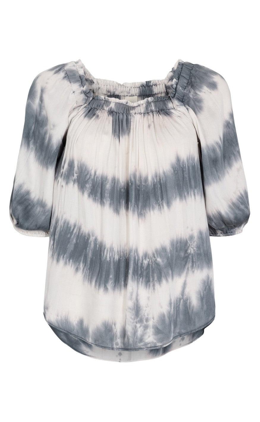 Gossia Bluse Elia Grey Tie Dye