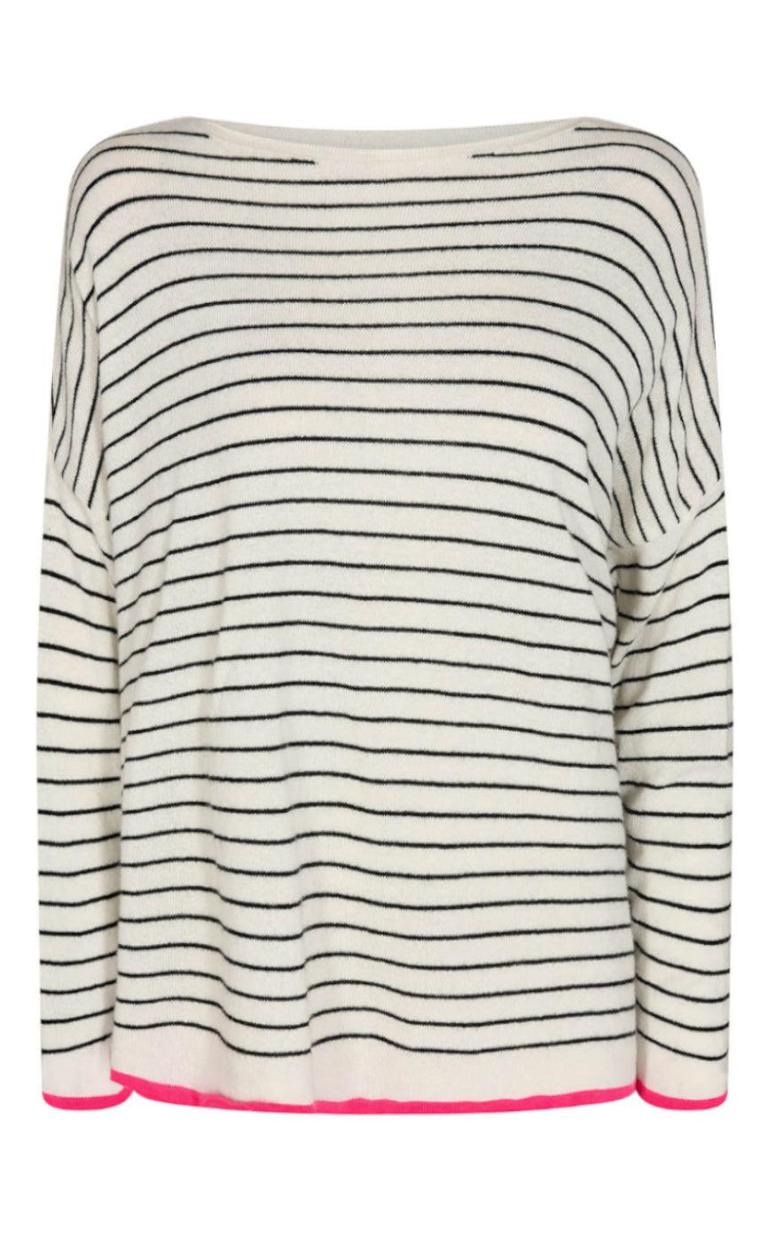 Gossia Jumper Kathla Offwhite Black