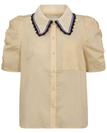 Gossia Skjorte Ally Soft Lemon Stripes