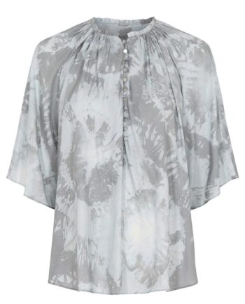 Gustav Bluse Gail  -shape Blue Grey