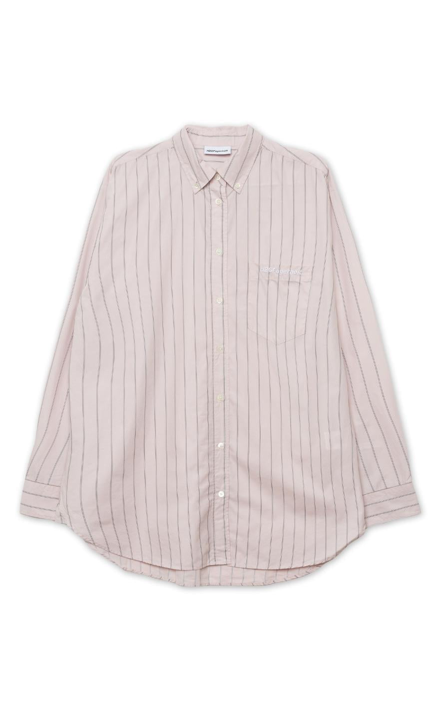 H2o Fagerholt Skjorte Holiday Dusty Rose Stripe