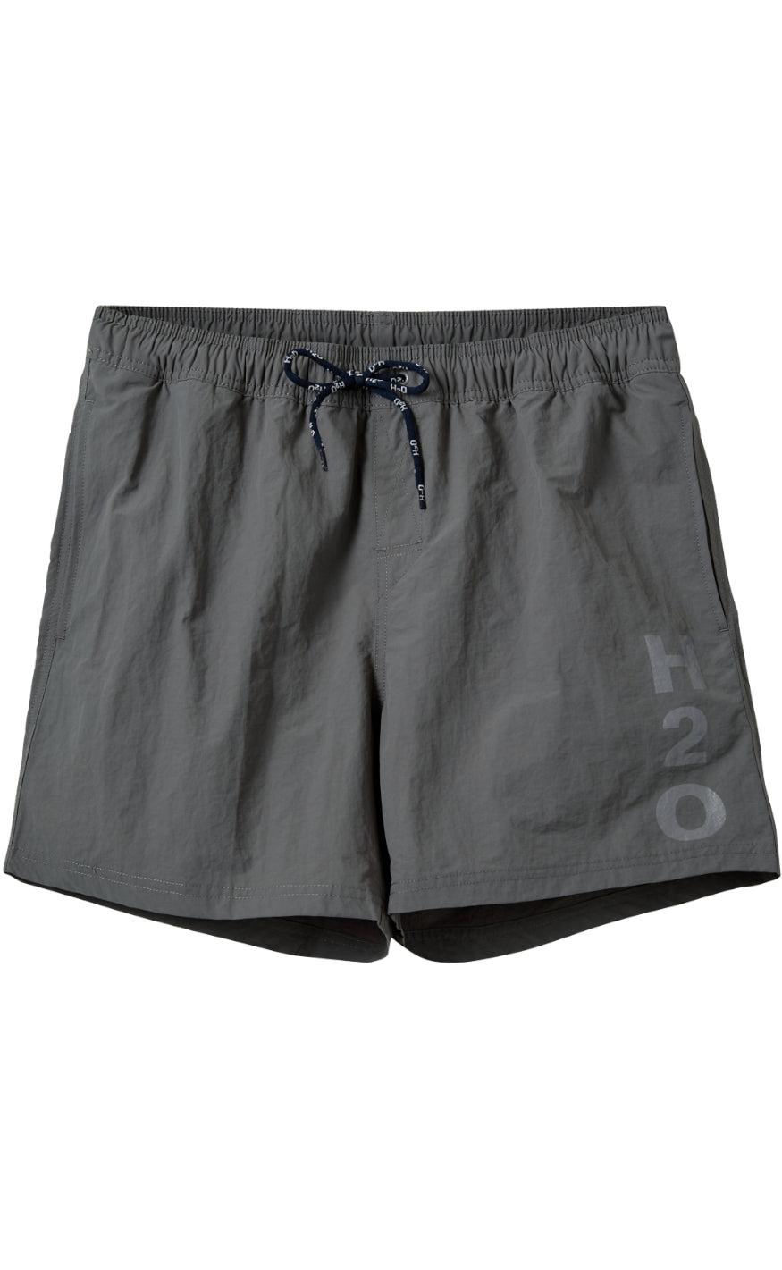 H2o Shorts Leisure Logo Dark Grey