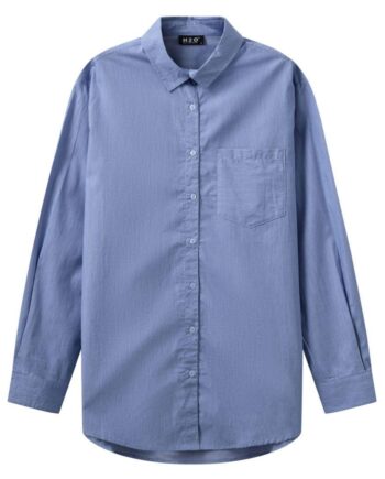 H2o Skjorte Rønne Essential Ls Blue